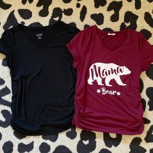 2 Maternity T-shirts